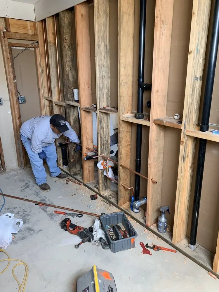 Commercial rough-in plumbing for Gas Line Repair in Juniper Springs